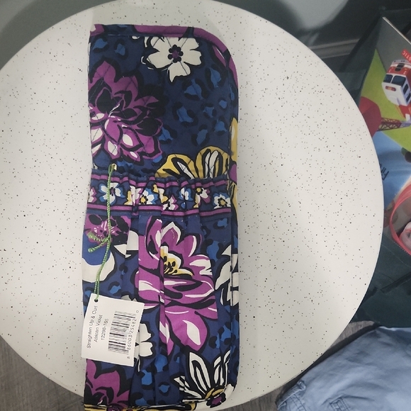 Floral Print Cosmetic Bag - Picture 1 of 3
